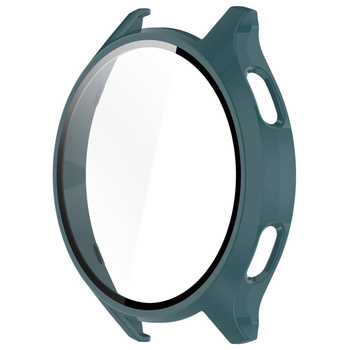 Etui Bizon Case+Glass Watch do Xiaomi Watch 2, zielone