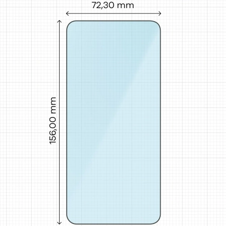 Szkło ochronne 2.5D Bizon Smart Glass do Galaxy S24 FE, 3 sztuki