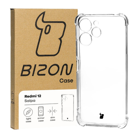 Elastyczne etui Bizon Case Salpa do Xiaomi Redmi 12, przezroczyste