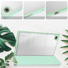 Etui Bizon Case Tab Clear Matt do Galaxy Tab A8 2021, miętowe