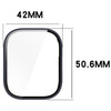 Etui ze szkłem do zegarka Bizon Case+Glass Watch do Xiaomi Redmi Watch 5 Lite, niebieskie