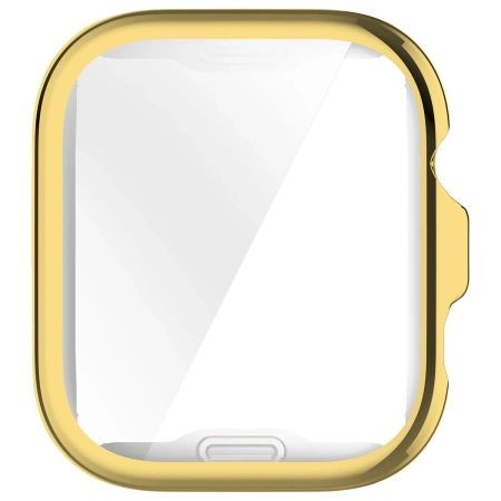 Etui z osłoną ekranu Bizon Case Watch Felipe do Huawei Watch Fit 4 Pro, złote