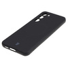 Etui silikonowe z pierścieniem magnetycznym Bizon Case Silicone Magnetic do Galaxy S23 Plus, czarne