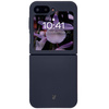 Silikonowe etui Bizon Soft Case do Galaxy Z Flip7 FE / Z Flip6, ciemnoniebieskie