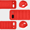 Pancerne etui Bizon Case Tur do Google Pixel 8a, czerwone