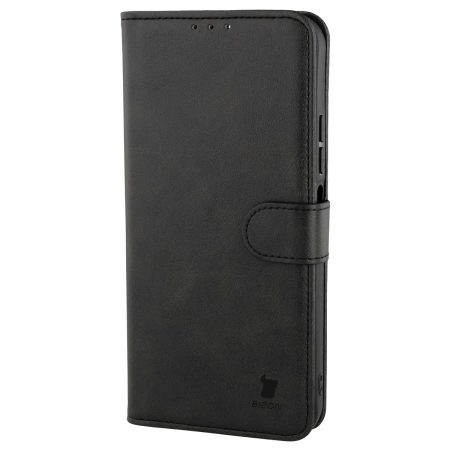 Etui z klapką Bizon Case Pocket do Xiaomi Redmi 15C 4G/5G / Poco C85, czarne
