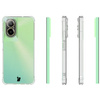 Etui + 2x szkło Bizon Case Clear Pack do Realme C67 4G, przezroczyste