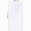 Elastyczne szkło hybrydowe Bizon Glass Mule do Galaxy M35 5G / A35 5G / A55 5G