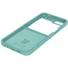 Silikonowe etui Bizon Soft Case do Galaxy Z Flip7 FE / Z Flip6, turkusowe