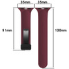 Silikonowy pasek Bizon Strap Watch Silicone L do Apple Watch 44/45/46/49 mm, burgundowy