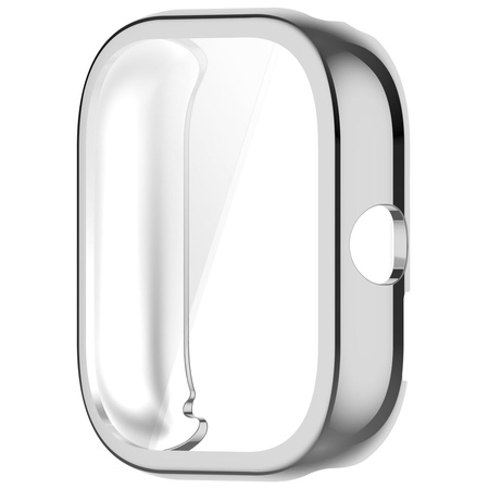 Etui z osłoną ekranu Bizon Case Watch Felipe do Xiaomi Redmi Watch 5, srebrne