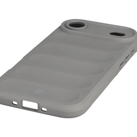 Pancerne etui Bizon Case Tur do iPhone Air, jasnoszare