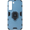 Etui Bizon Case Armor Ring do Galaxy S22, niebieskie