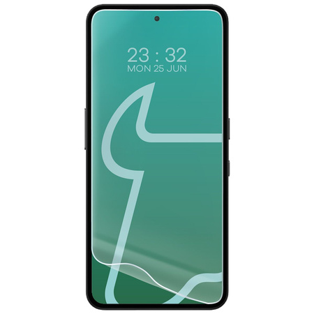Elastyczne etui + 2x folia na ekran Bizon Case Clear Pack do Nothing CMF Phone 2 Pro