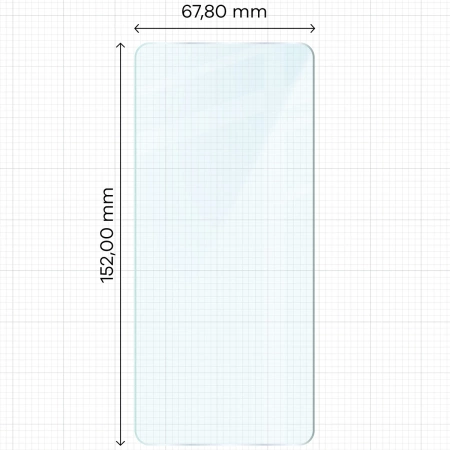 Szkło hartowane Bizon Glass Clear Duo do Motorola Moto G84 5G, 2 sztuki