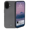 Etui Bizon Case Angelo do iPhone 16, półprzezroczyste z czarną ramką