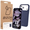 Silikonowe etui Bizon Soft Case do iPhone 17 Pro Max, ciemnoniebieskie