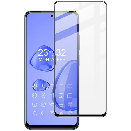 Szkło hartowane Bizon Glass Edge do Galaxy A53 5G, czarne