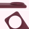Silikonowe etui Bizon Soft Case do Xiaomi 15 Ultra, ciemnofioletowe
