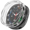 Etui z osłoną ekranu Bizon Case Watch Felipe do Galaxy Watch 8 44 mm, przezroczyste