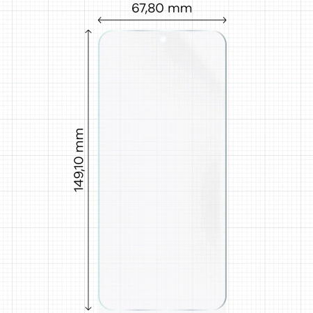 Folia matowa Bizon Glass Film Sun Duo do Xiaomi 15, 2 sztuki