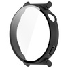 Etui ze szkłem do zegarka Bizon Case+Glass Watch do Huawei Watch GT 5 41 mm, czarne matowe