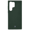 Silikonowe etui Bizon Soft Case do Galaxy S23 Ultra, ciemnozielone
