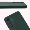 Silikonowe etui Bizon Soft Case do Galaxy A16 4G/5G, ciemnozielone