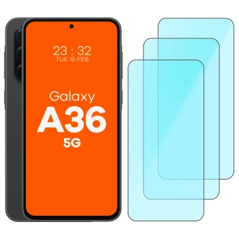 Szkło ochronne 2.5D Bizon Smart Glass do Galaxy A36 5G, 3 sztuki
