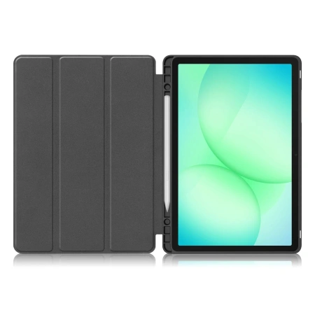 Etui z klapką Bizon Case Tab Lizard do Galaxy Tab A11 Plus / A9 Plus, różowozłote