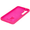 Silikonowe etui Bizon Soft Case do Galaxy S23, neonowo-różowe