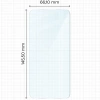 Szkło hartowane Bizon Glass Clear Duo do Google Pixel 8a, 2 sztuki