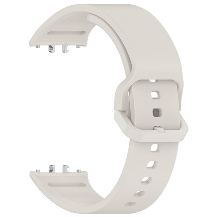 Pasek Bizon Strap Watch Silicone do Galaxy Fit 3, jasnoszary