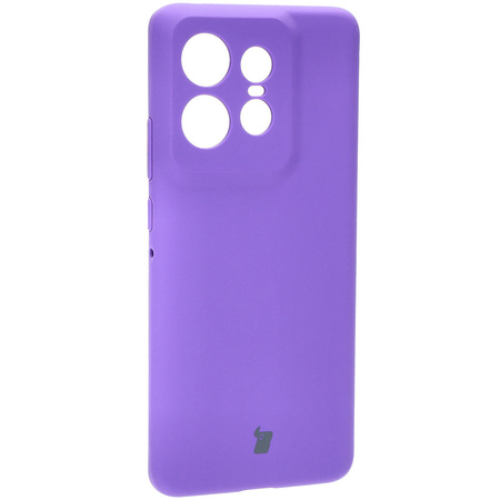 Silikonowe etui Bizon Soft Case do Motorola Edge 50 Pro, fioletowe