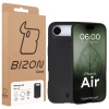 Etui z recyklingu Bizon Case ReLeaf do iPhone Air, czarne