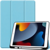 Etui Bizon Case Tab Lizard do iPad 9/8/7 10.2 2021/2020/2019, błękitne