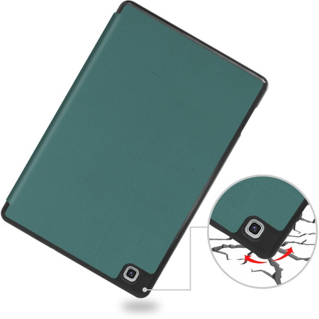Etui Bizon Case Tab Lizard do Galaxy Tab S6 Lite 2024/2022/2020, ciemnozielone