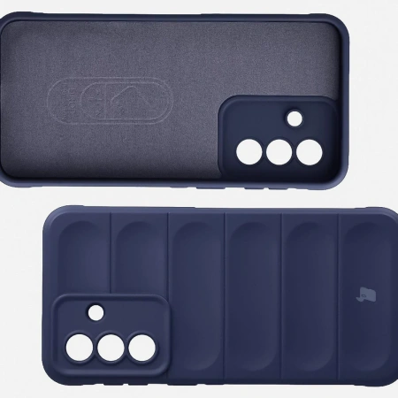 Pancerne etui Bizon Case Tur do Galaxy A37 5G, granatowe