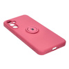 Etui Bizon Case Silicone Ring Sq do Galaxy A34 5G, brudny róż