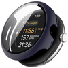 Etui ze szkłem do zegarka Bizon Case+Glass Watch do Google Pixel Watch 3 45mm, niebieskie