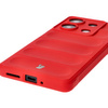 Pancerne etui Bizon Case Tur do Xiaomi Redmi Note 13 5G, czerwone