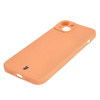 Etui Bizon Case Silicone do iPhone 15 Plus, pomarańczowe
