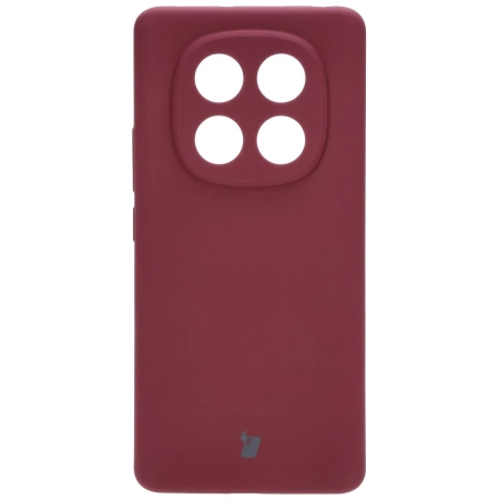 Silikonowe etui Bizon Soft Case do Xiaomi Redmi Note 14 Pro 4G, ciemnofioletowe