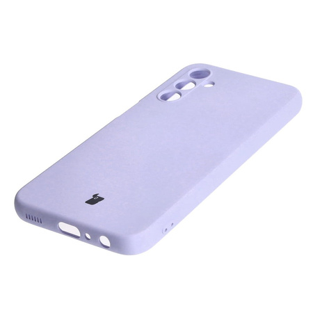Etui Bizon Case Silicone do Galaxy A24 4G, jasnofioletowe