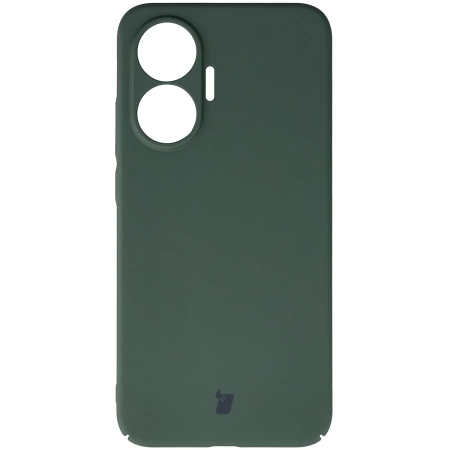 Etui Bizon Case Łupka do Xiaomi POCO F7, zielone