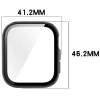 Etui ze szkłem do zegarka Bizon Case+Glass Watch do Huawei Watch Fit 4, czarne