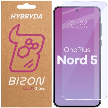 Elastyczne szkło hybrydowe Bizon Glass Mule do OnePlus Nord 5