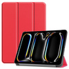 Etui Bizon Case Tab Croc do iPad Pro 11" 2025 / 2024, czerwone