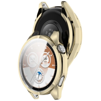 Etui z osłoną ekranu Bizon Case Watch Felipe do Huawei Watch GT6 46 mm, złote