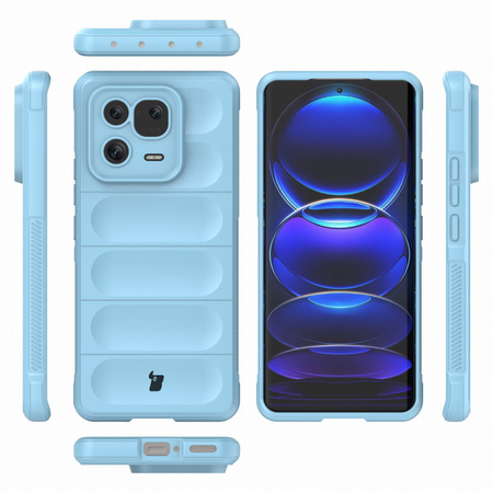 Pancerne etui Bizon Case Tur do Xiaomi 13 Pro, jasnoniebieskie
